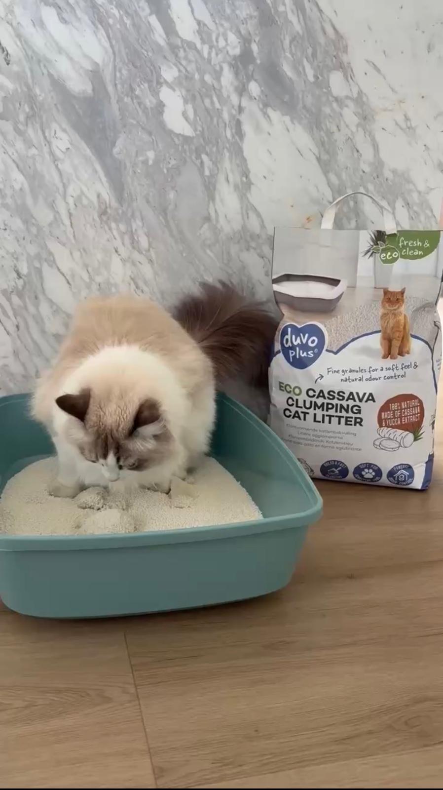 Manioc - litière écologique pour chats