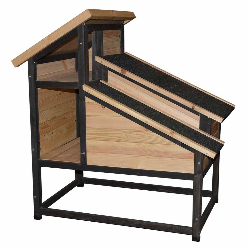 Buitenhuis voor katten Kattenhuisjes Woodland