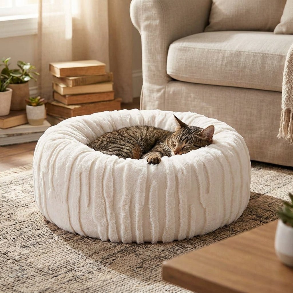 Donut bed Velvet bark Kattenhuisjes duvoplus