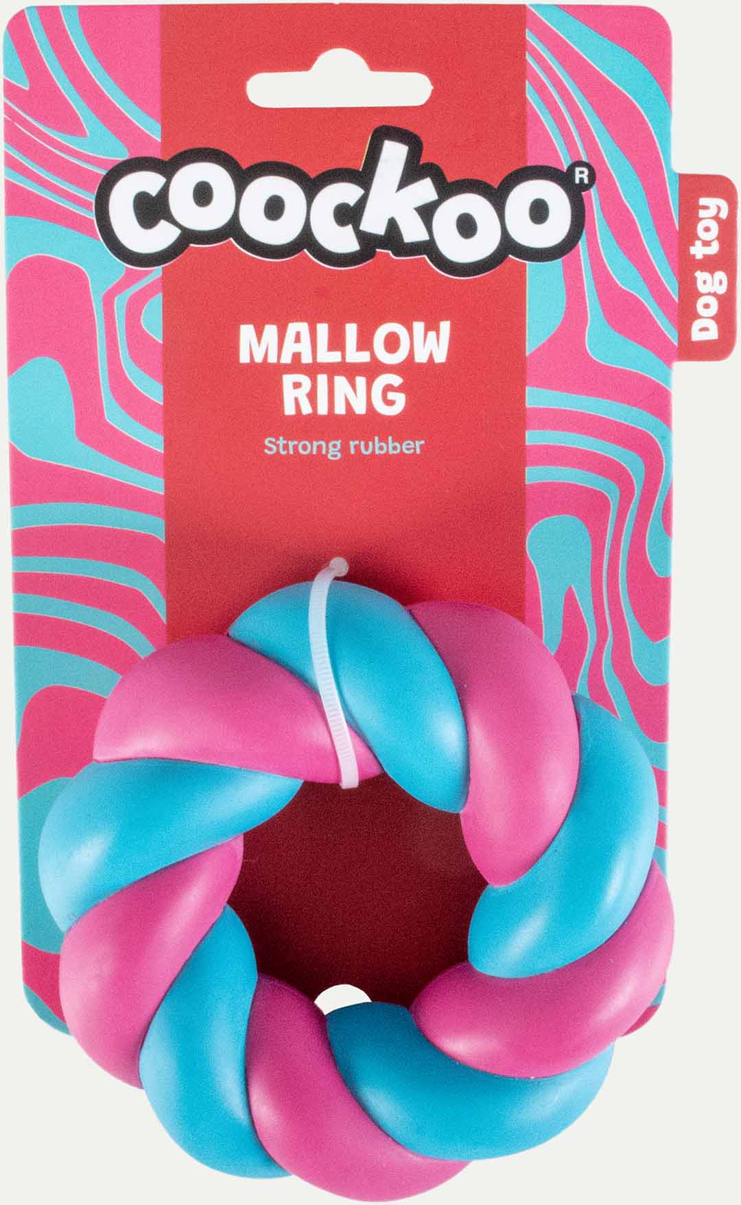 Hondenspeeltje MALLOW RING Hondenspeelgoed Coockoo