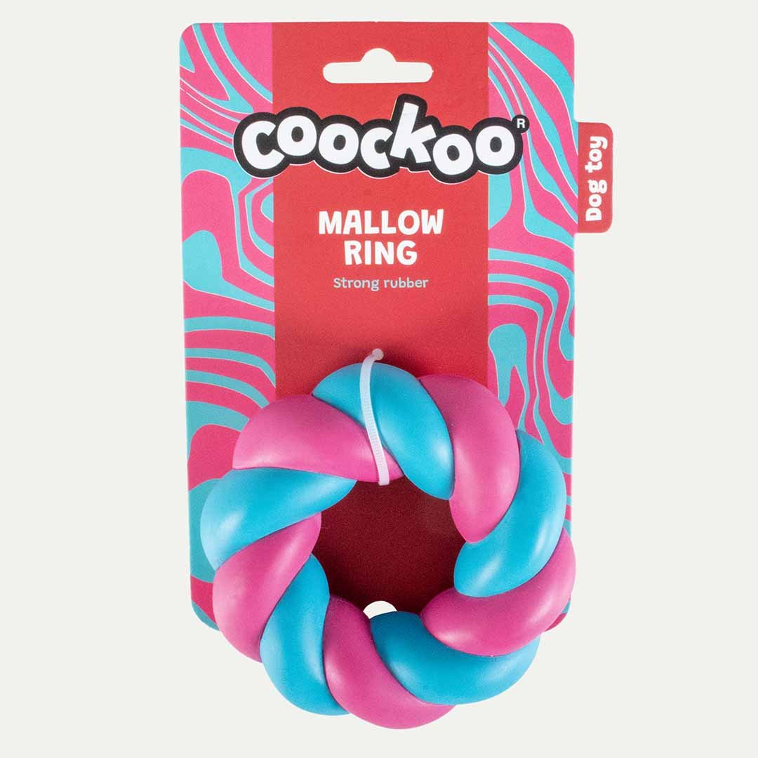 Hondenspeeltje MALLOW RING Hondenspeelgoed Coockoo