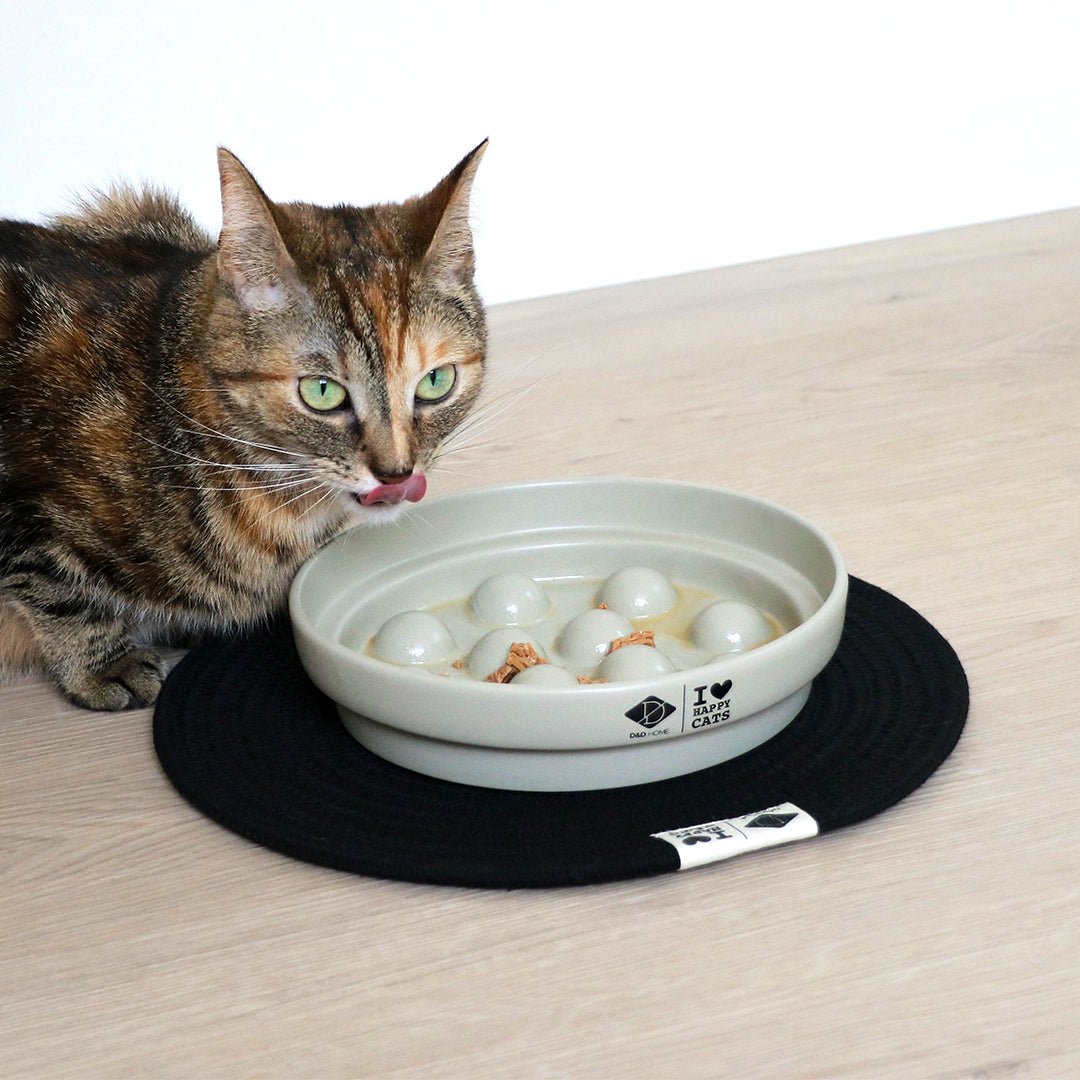 SUE - Anti - schrokkom Kommen & schaaltjes D&D Home - I LOVE Happy Cats