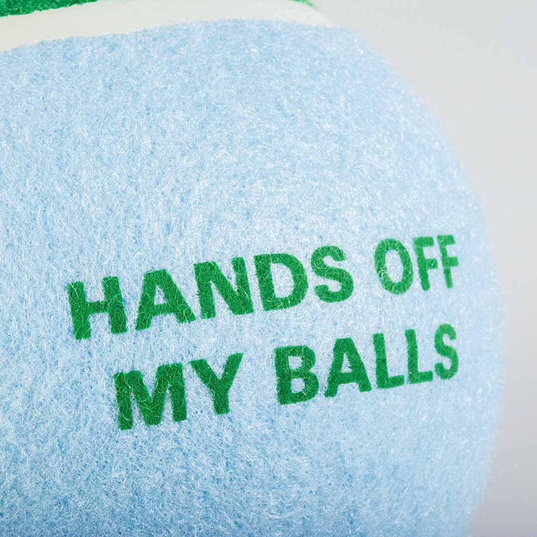 Tennisbal HANDS OFF Hondenspeelgoed Coockoo