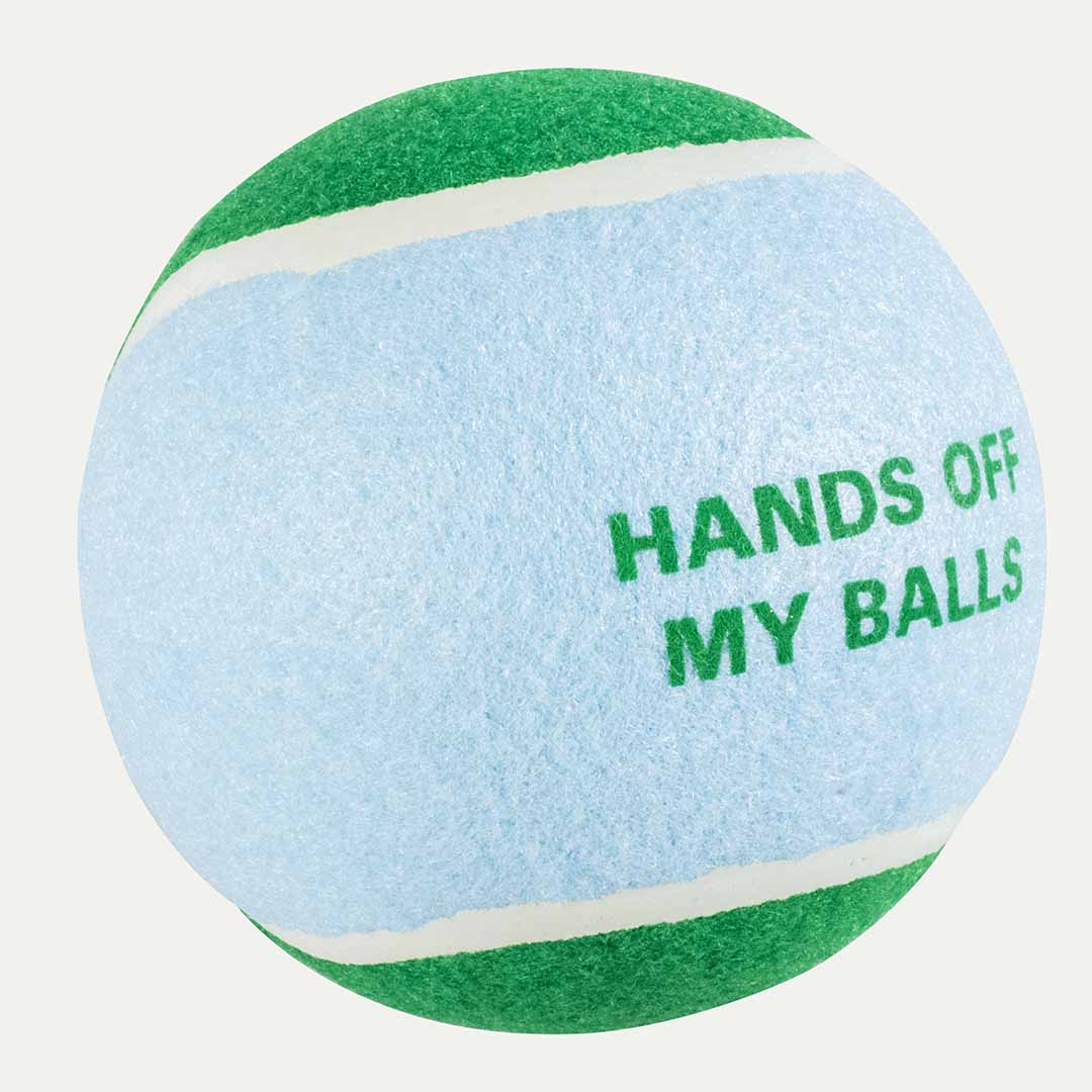 Tennisbal HANDS OFF Hondenspeelgoed Coockoo