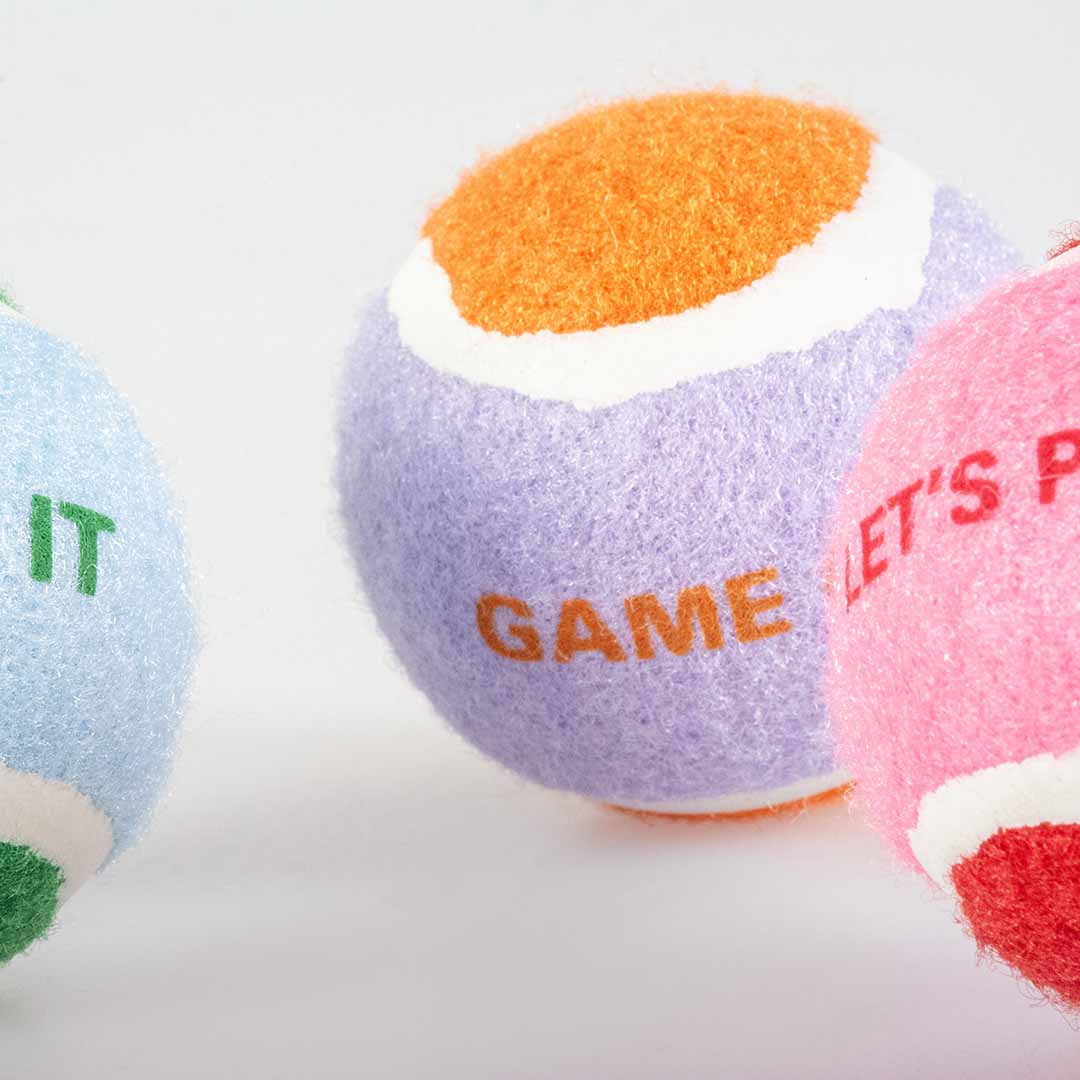 Tennisballen LET'S PLAY Hondenspeelgoed Coockoo