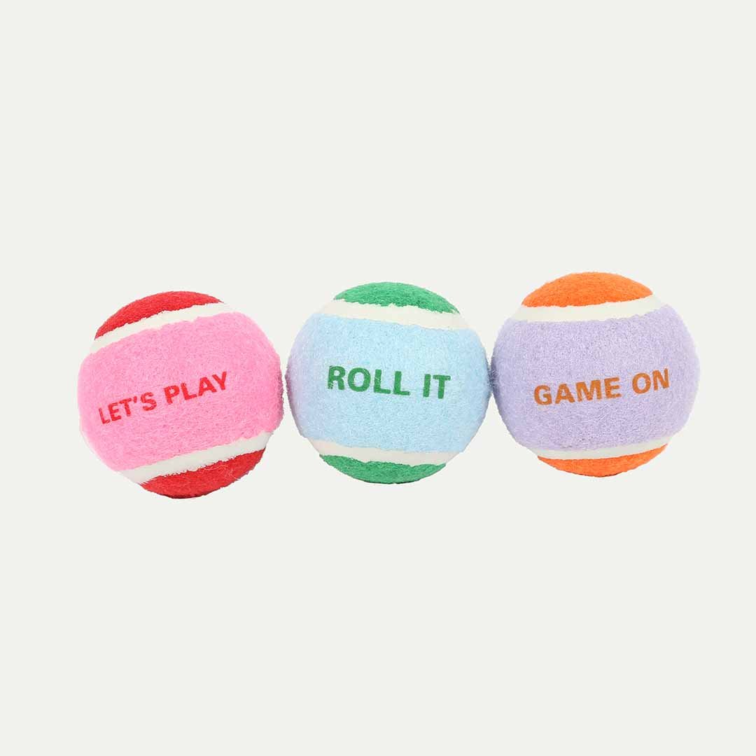 Tennisballen LET'S PLAY Hondenspeelgoed Coockoo
