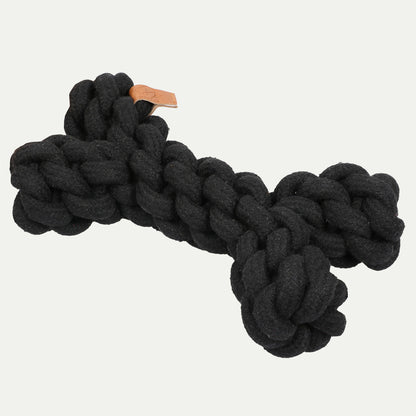 Dente corde en coton - noire