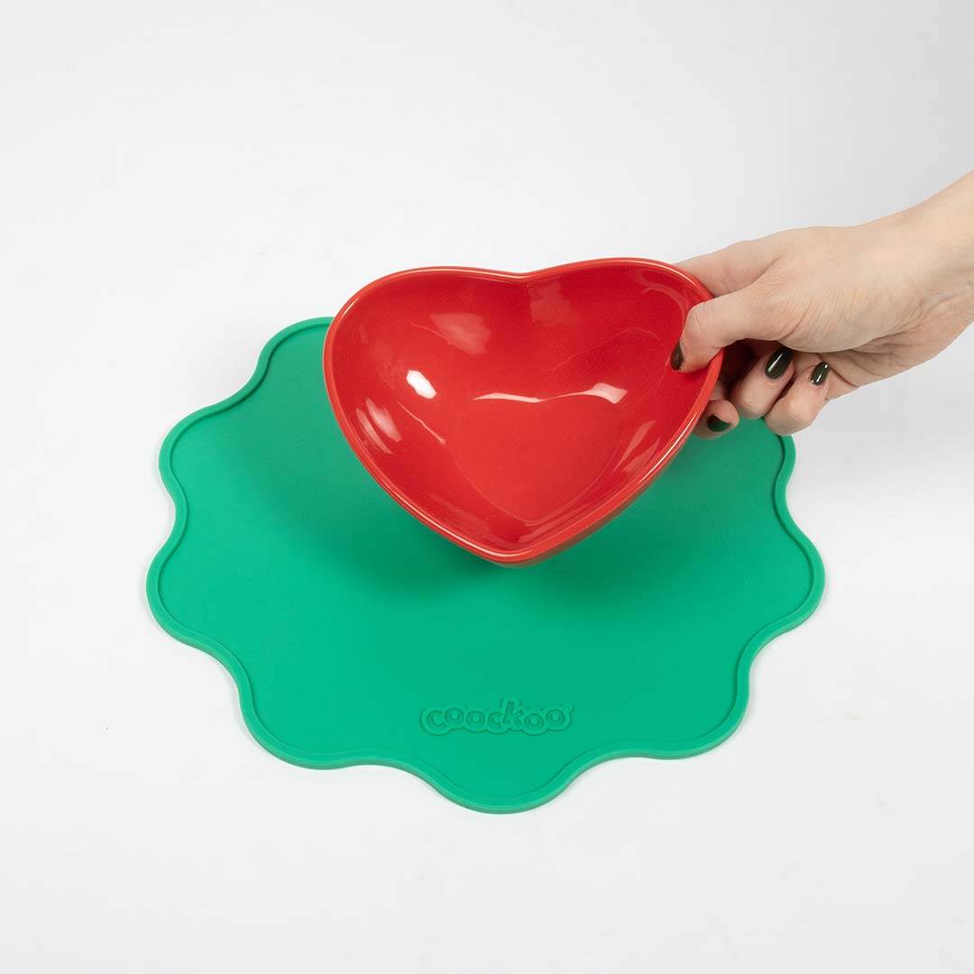 Placemat SPILL THE TEA rond