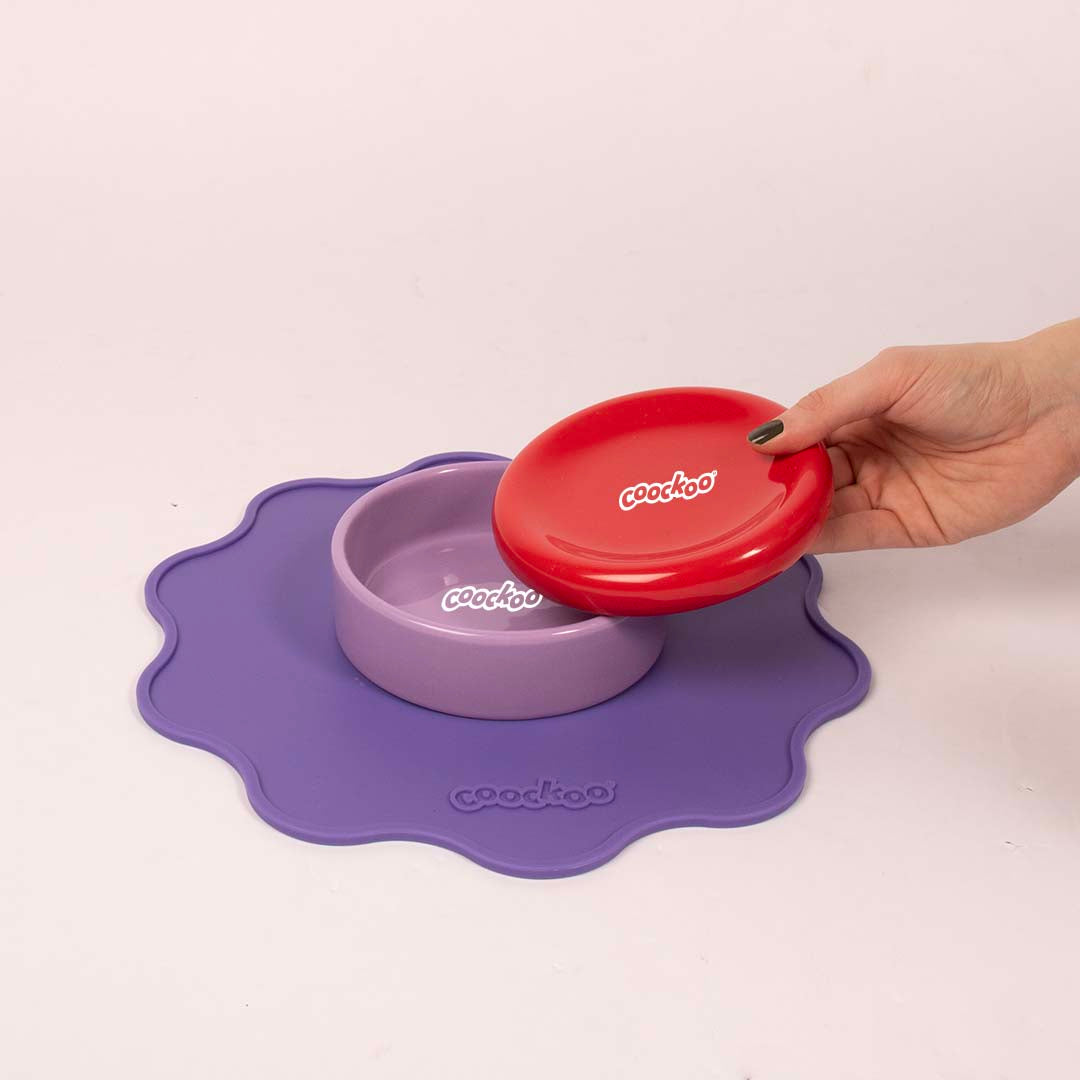 Placemat SPILL THE TEA rond