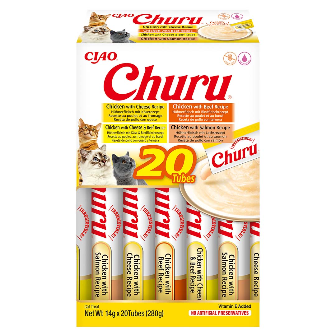 CIAO Churu multipack de mélanges au poulet
