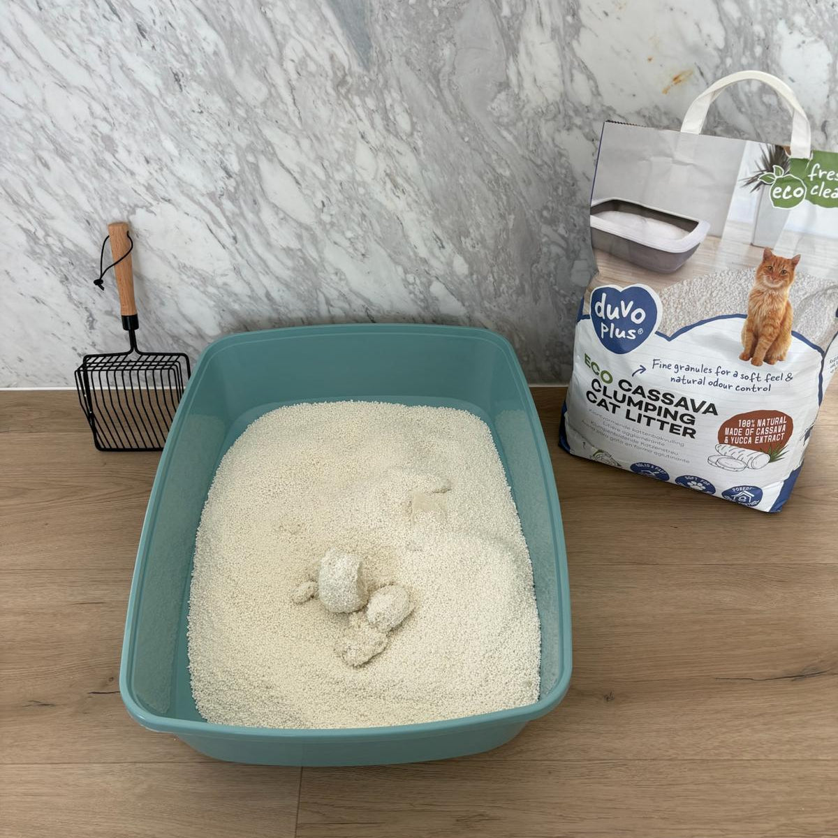 Manioc - litière écologique pour chats