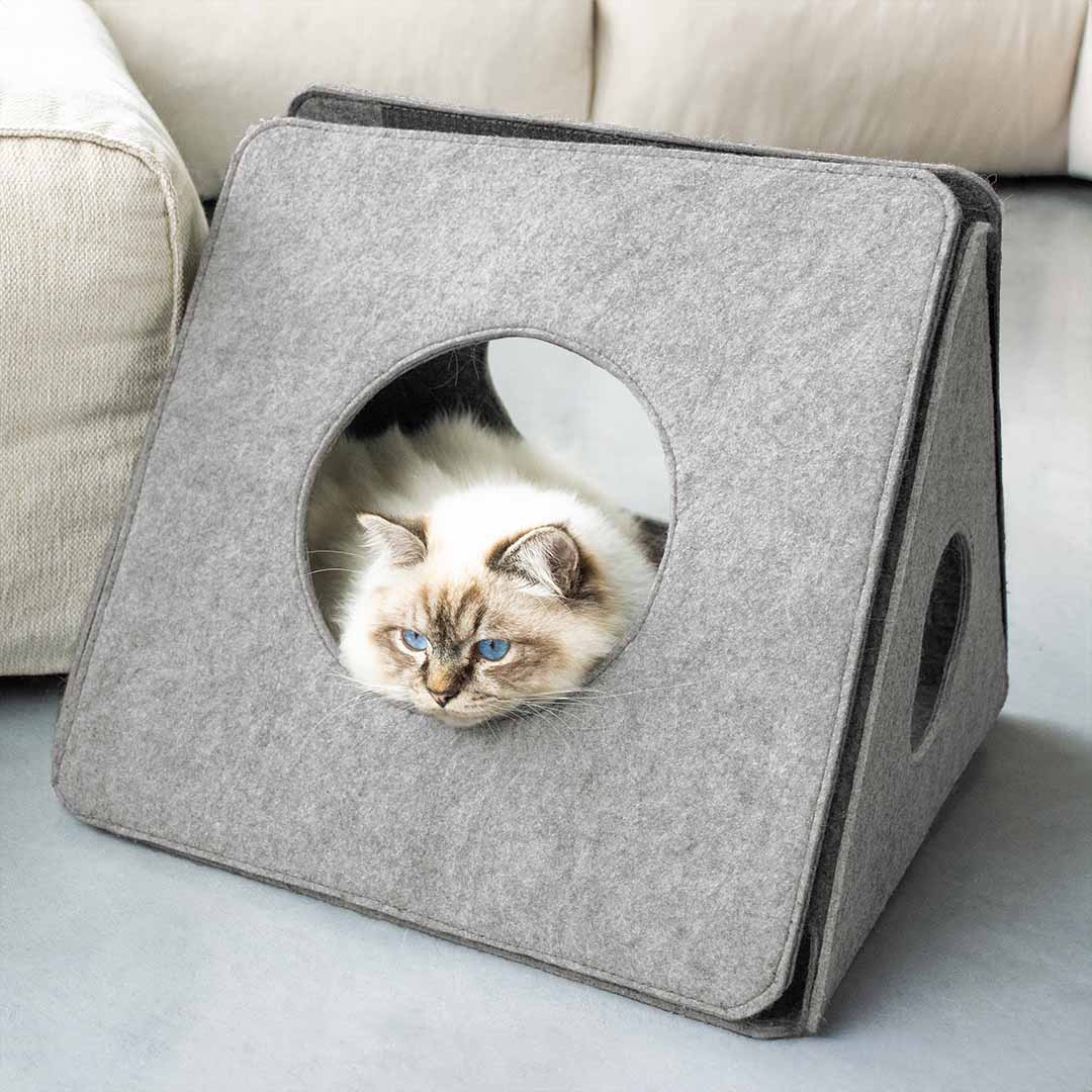 ALAN - Speelhuisje Kattenhuisjes D&D Home - I LOVE Happy Cats
