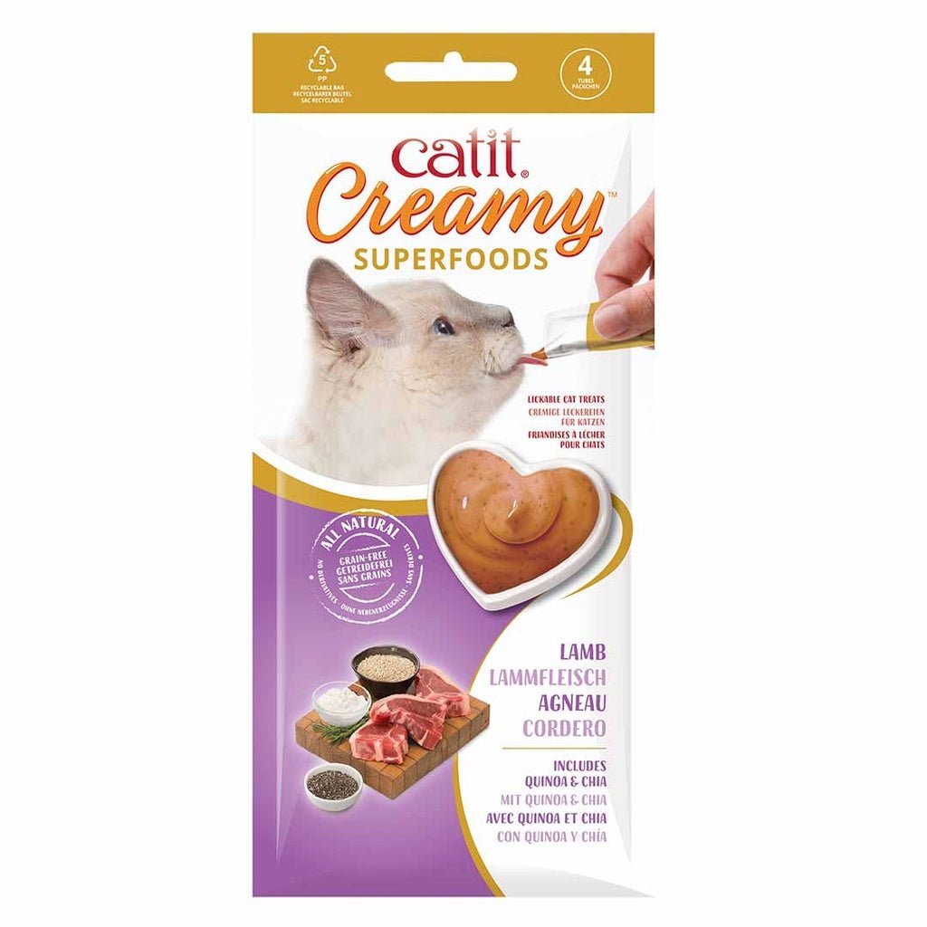 CA Creamy Superfood lam Snacks Cat it