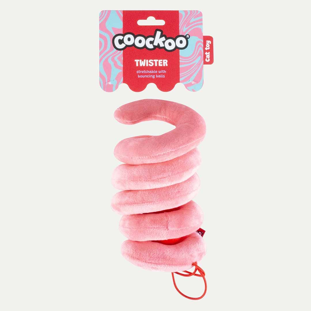 Kattenspeeltje TWISTER Kattenspeelgoed Coockoo