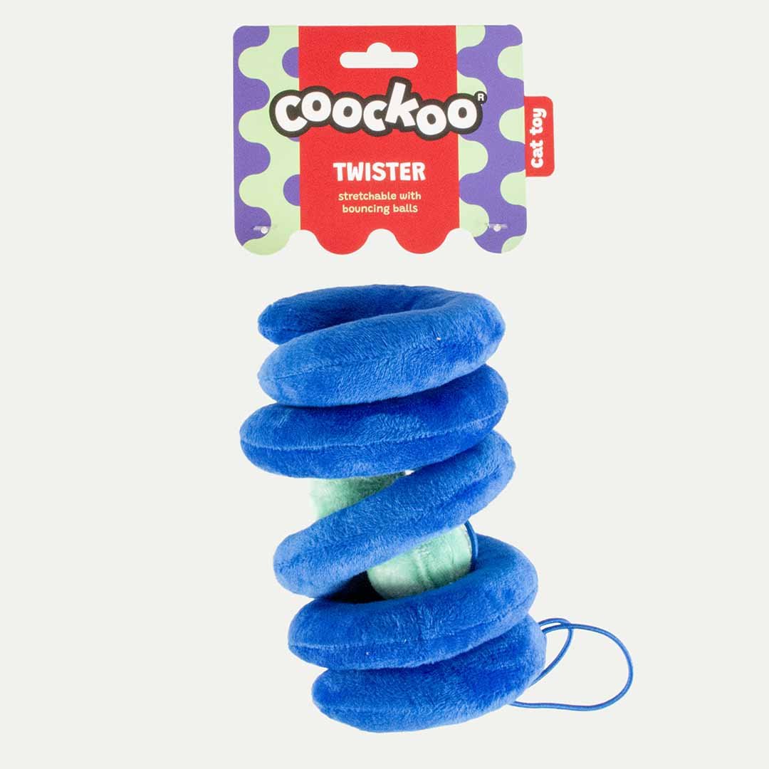 Kattenspeeltje TWISTER Kattenspeelgoed Coockoo