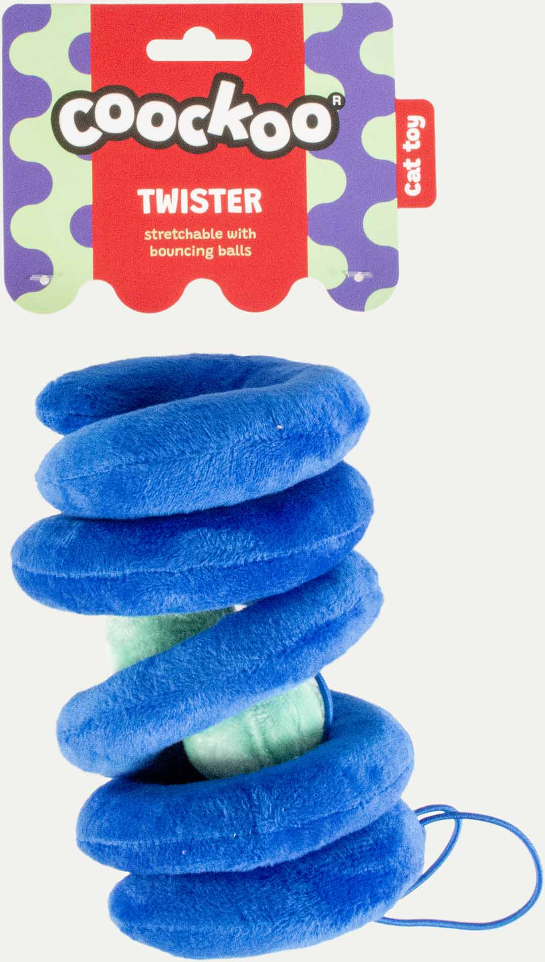 Kattenspeeltje TWISTER Kattenspeelgoed Coockoo