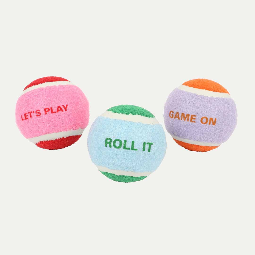 Tennisballen LET'S PLAY Hondenspeelgoed Coockoo