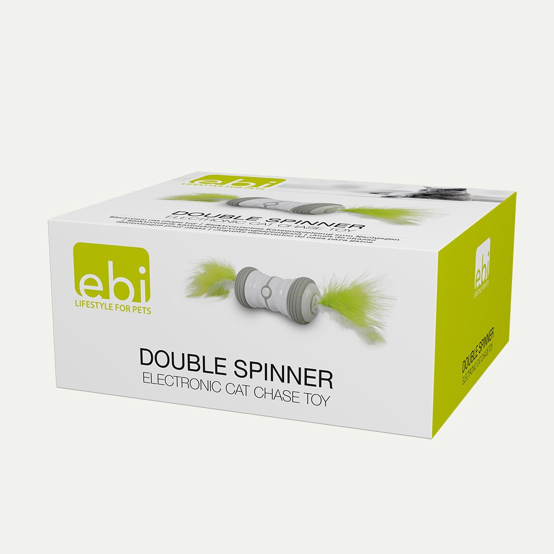 Double spinner kattenspeeltje Elektronische speeltjes Ebi