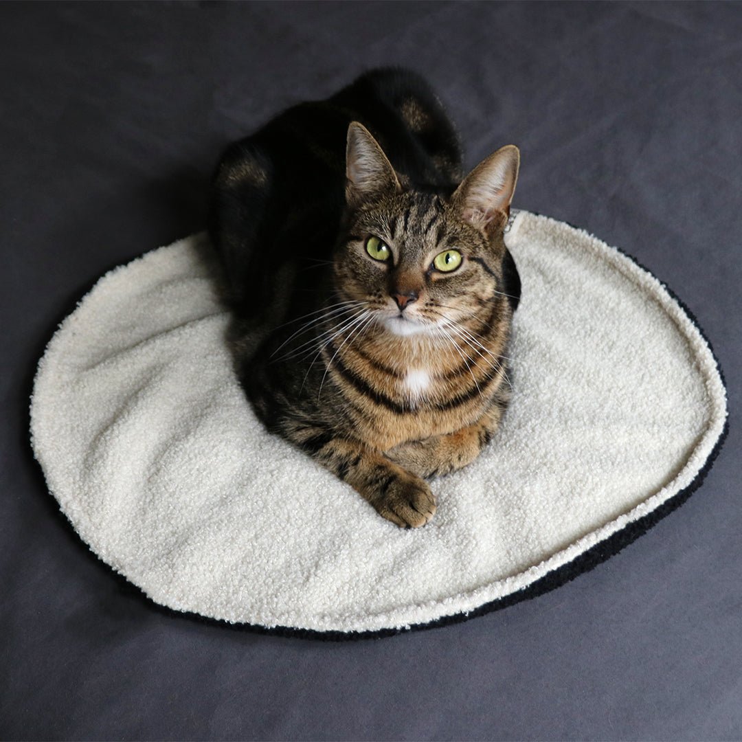 MAEVE - Rond dekentje Kattenmanden D&D Home - I LOVE Happy Cats