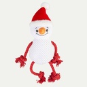 Xmas Knuffel met touw sneeuwman 