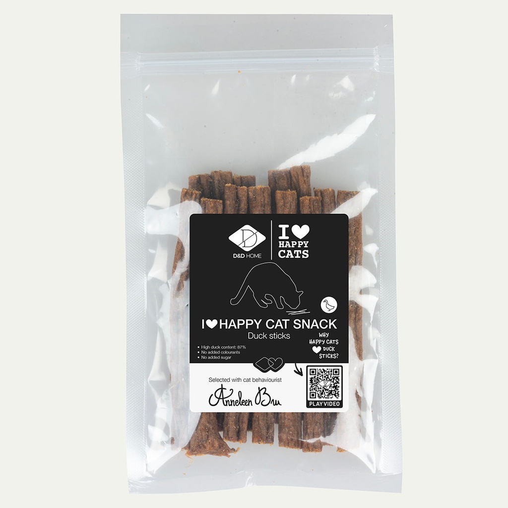 I LOVE Happy Cat Snack - Eendensticks