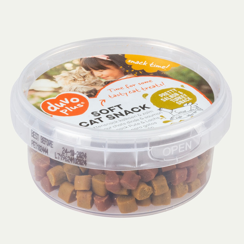 Soft Katzensnack Lachs & Pute