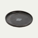 Jasper dining bowl - black dots