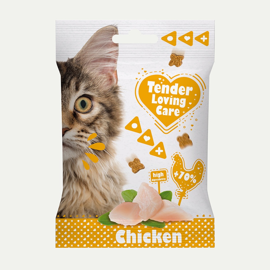 TLC Soft cat snack chicken (2 x 50g)