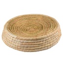 Corn straw pouf Siesta cream