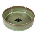 JASPER CAT FOOD AND DRINK BOWL GREEN