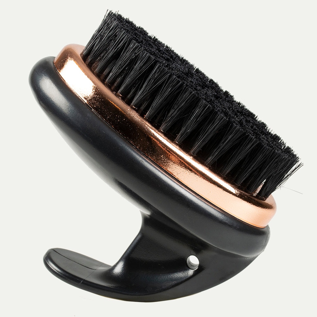 Noir ergonomic soft brush