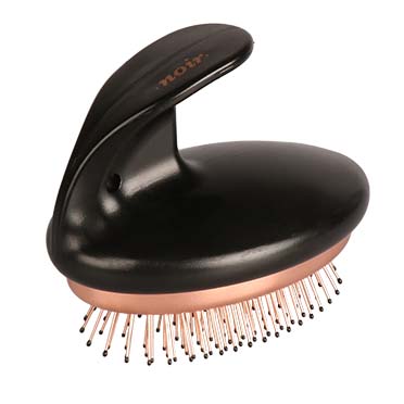 Noir brosse à picots ergonomique