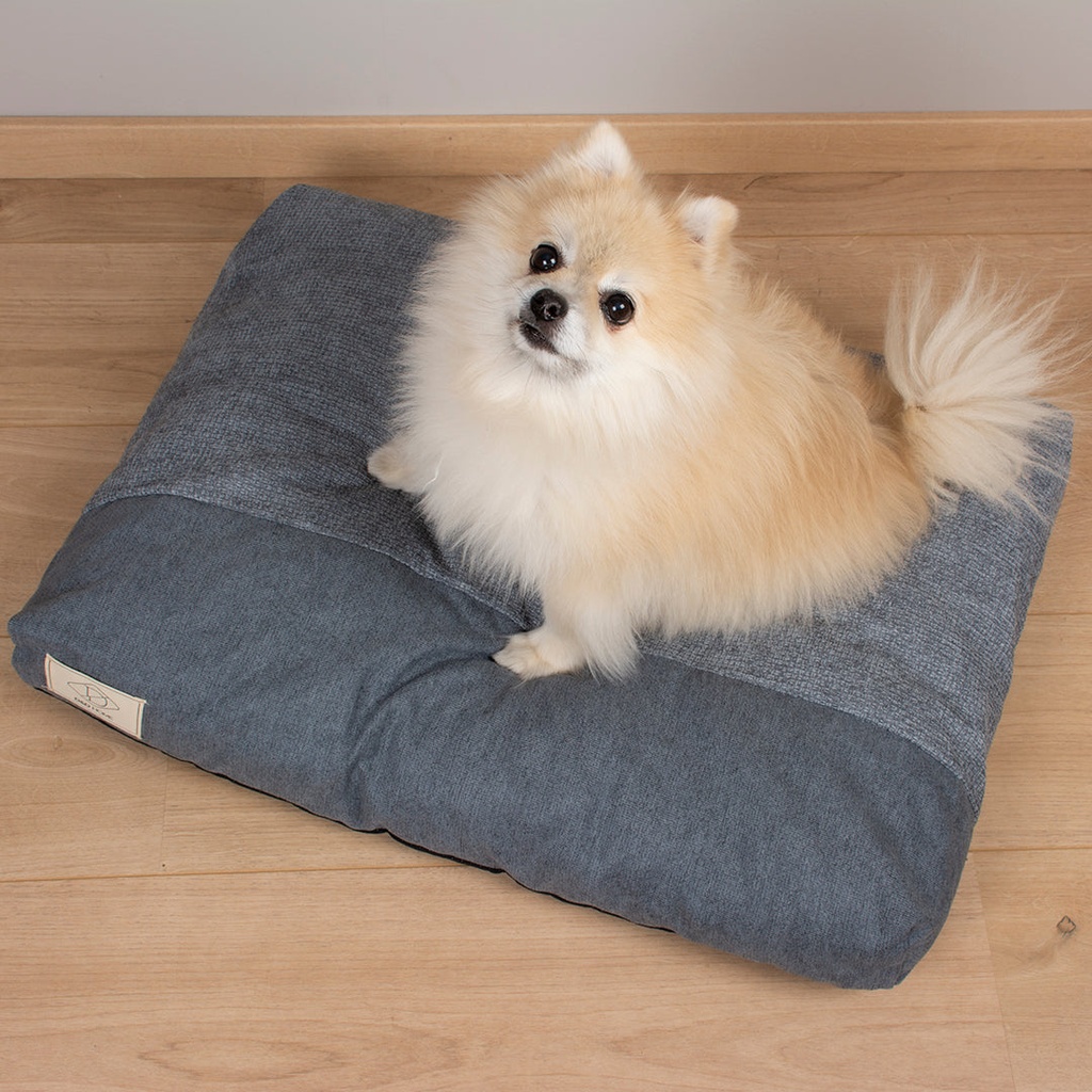 Coussin Ellis pour chien bleu