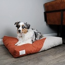 Maddy dog cushion orange