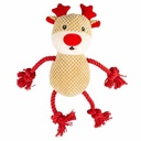 Xmas Knuffel met touw rendier