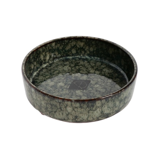 [621/480199] Jasper cat eating & drinking bowl - marble green